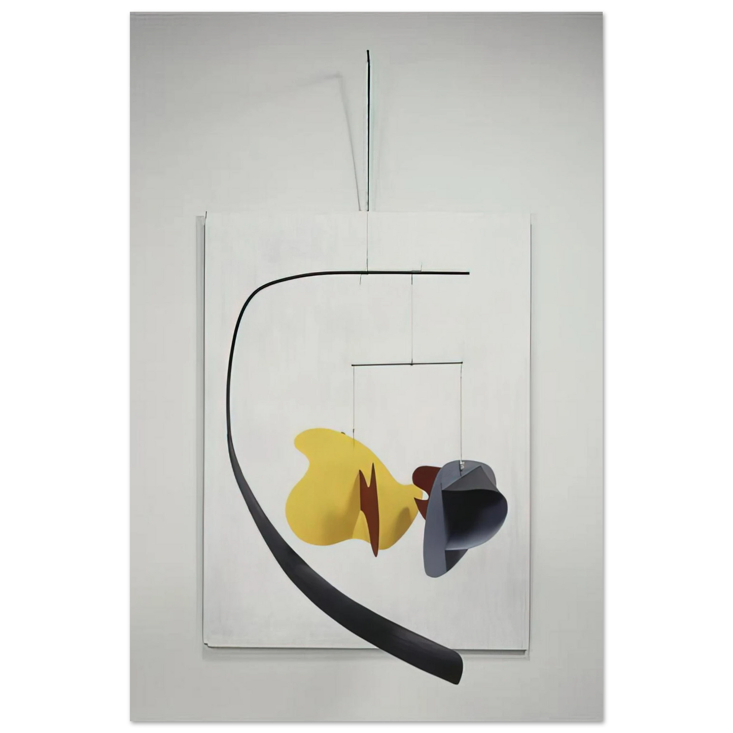 Alexander Calder - WHITE PANEL 1936 Fine Art Poster