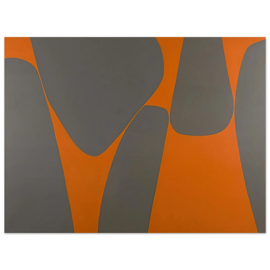 Lorser Feitelson - Magical Space Forms - 1962  75x100 cm / 30x40inches Fine Art Poster