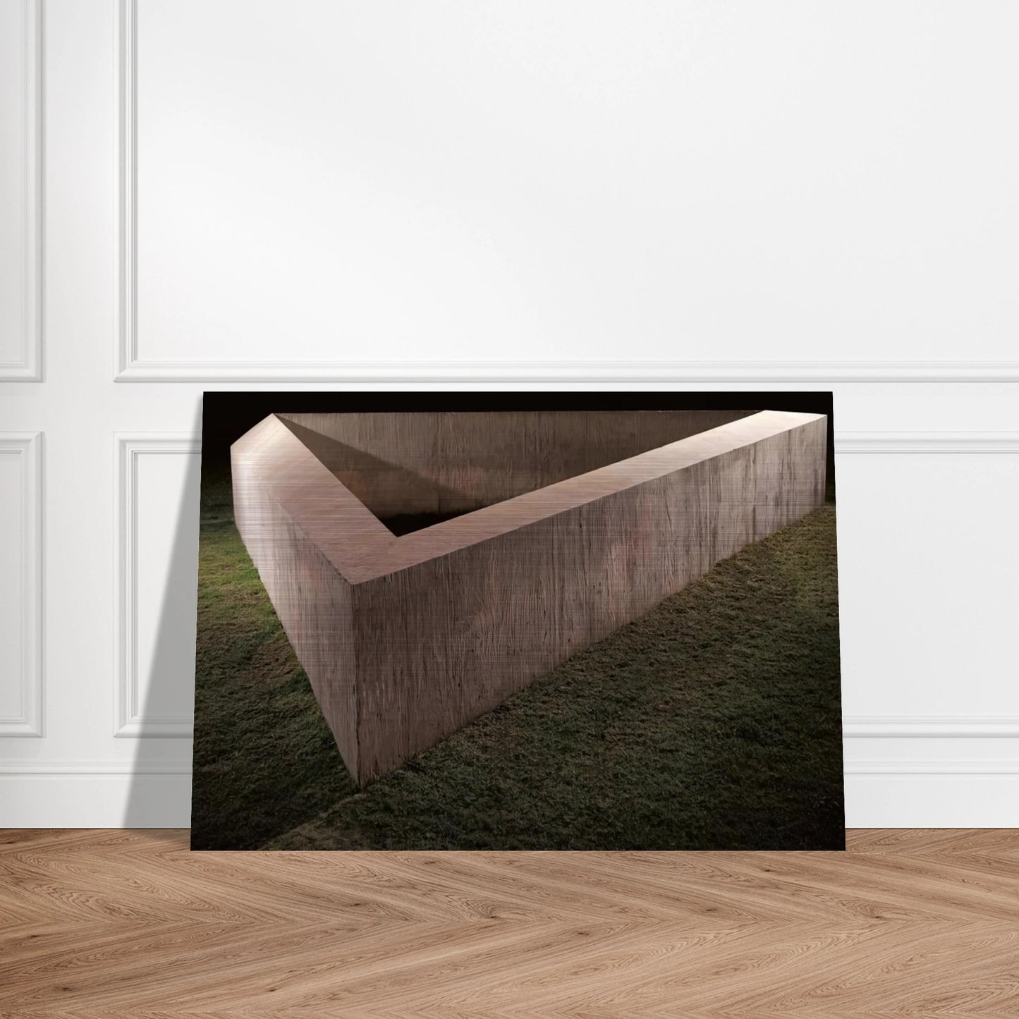 Untitled Adelaide - 1975 - Donald Judd Brushed Aluminum Print - 70x100 cm / 28x40 inches | Donald Judd Aluminum Print | Donald Judd Prints