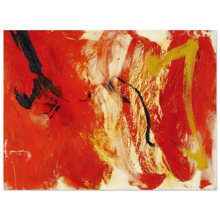 Jiro Yoshihara - Untitled - 1960  75x100 cm / 30x40inches Fine Art Poster