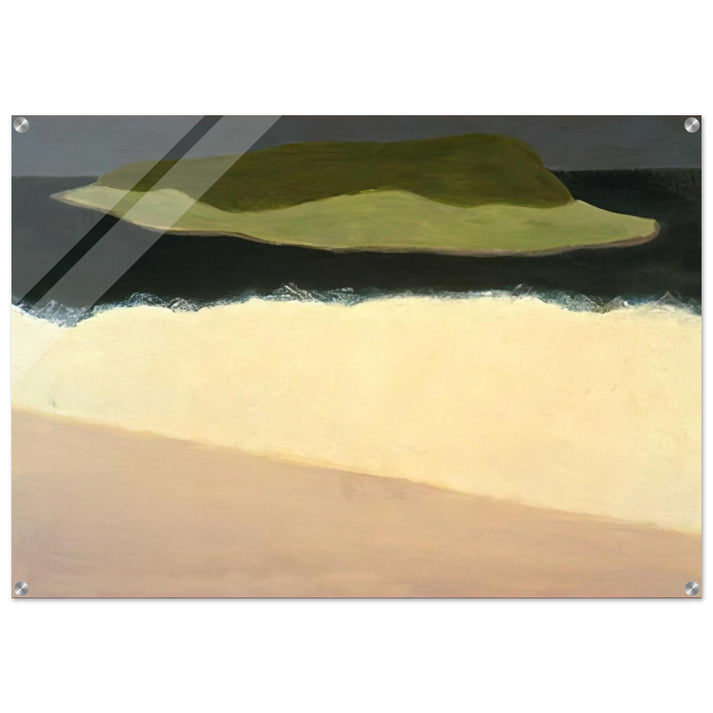 Offshore Island - 1958 - Milton Avery Acrylic Print - 70x100 cm / 28x40″ inches | Milton Avery Wall Art | Milton Avery Prints