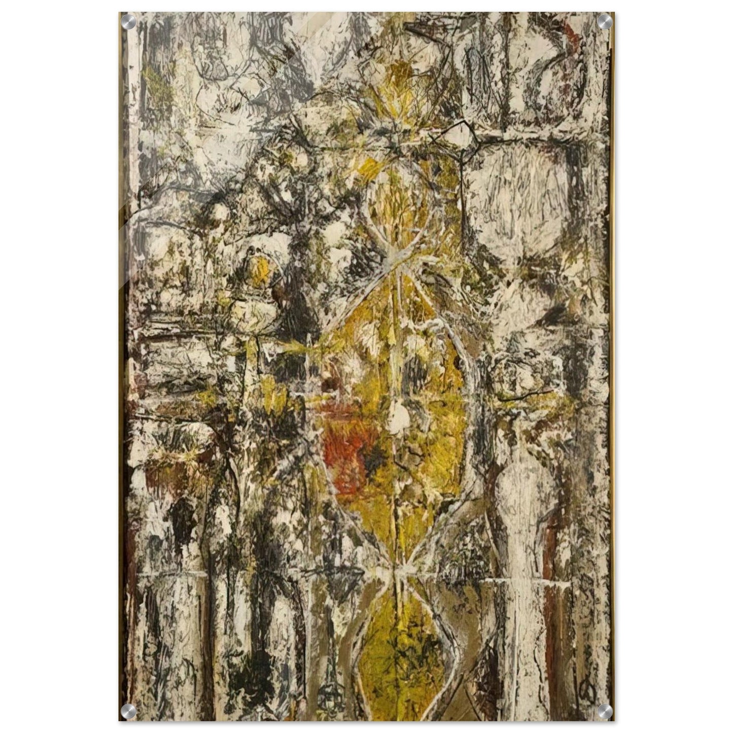 Cascella II - Richard Pousette-Dart Acrylic Print - 70x100 cm / 28x40″ inches | Richard Pousette-Dart Wall Art | Richard Pousette-Dart Prints