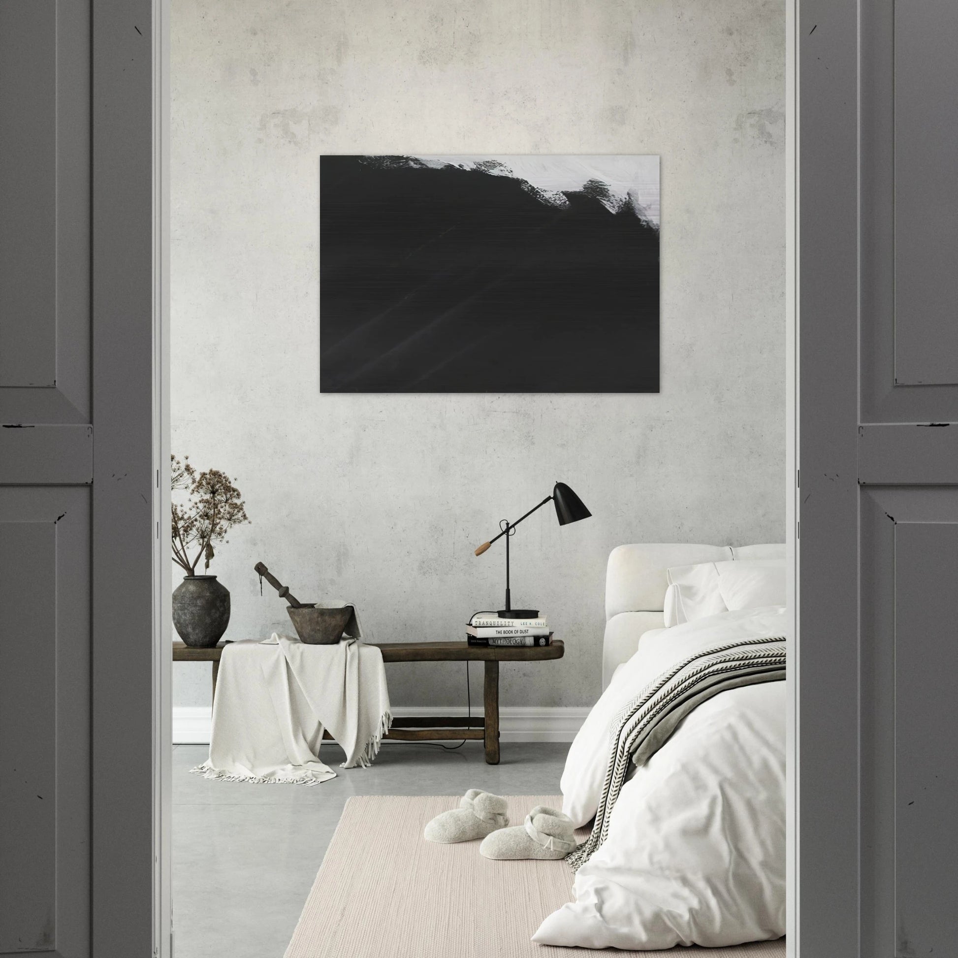 Untitled - 1988 - Raoul De Keyser Brushed Aluminum Print - 70x100 cm / 28x40 inches | Raoul De Keyser Aluminum Print | Raoul De Keyser Prints
