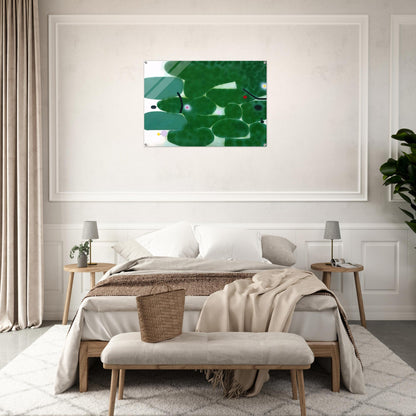 THE GREEN EARTH 1980 - Victor Pasmore Acrylic Print - 70x100 cm / 28x40″ inches | Victor Pasmore Wall Art | Victor Pasmore Prints