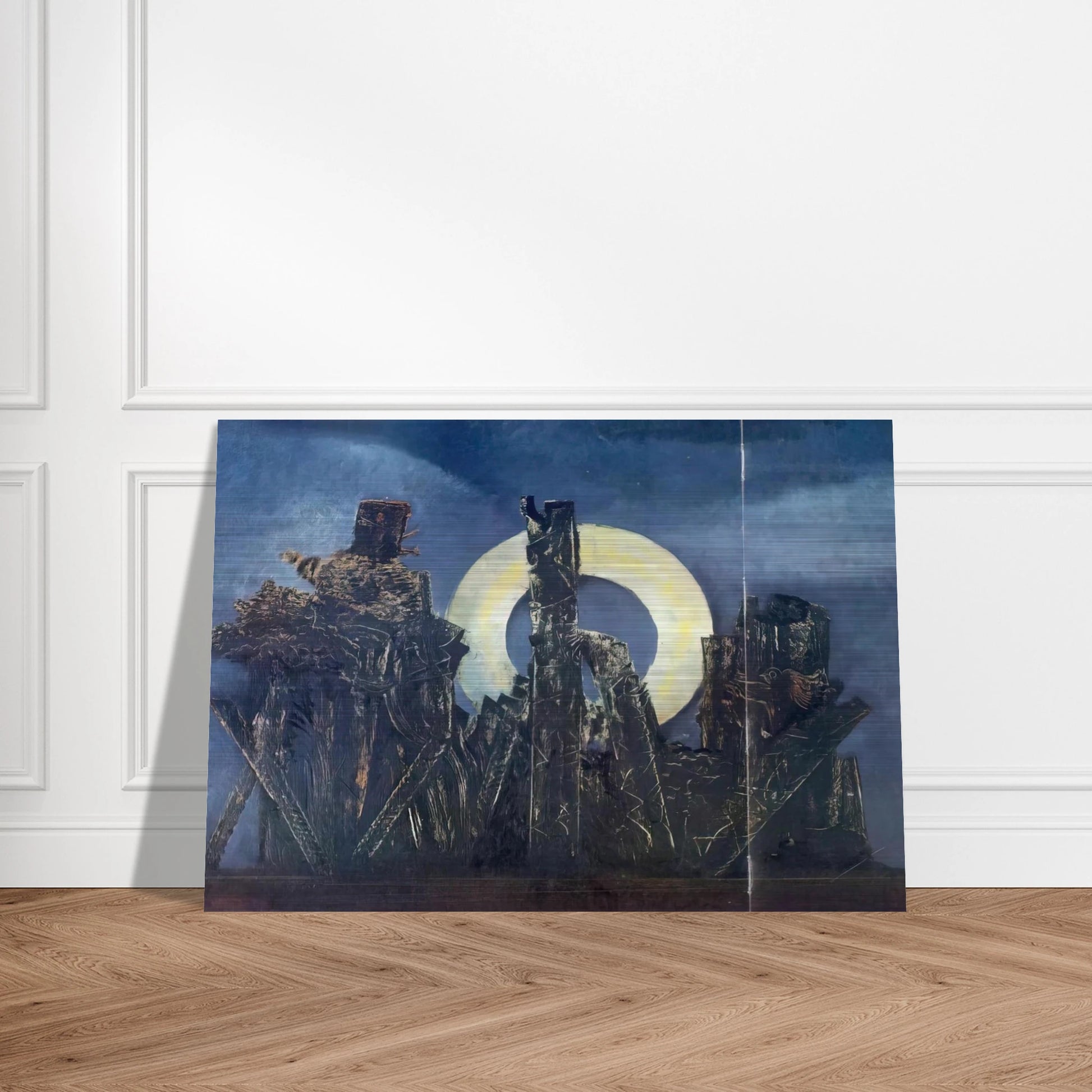 The large forest - Max Ernst Brushed Aluminum Print - 70x100 cm / 28x40 inches | Max Ernst Aluminum Print | Max Ernst Prints