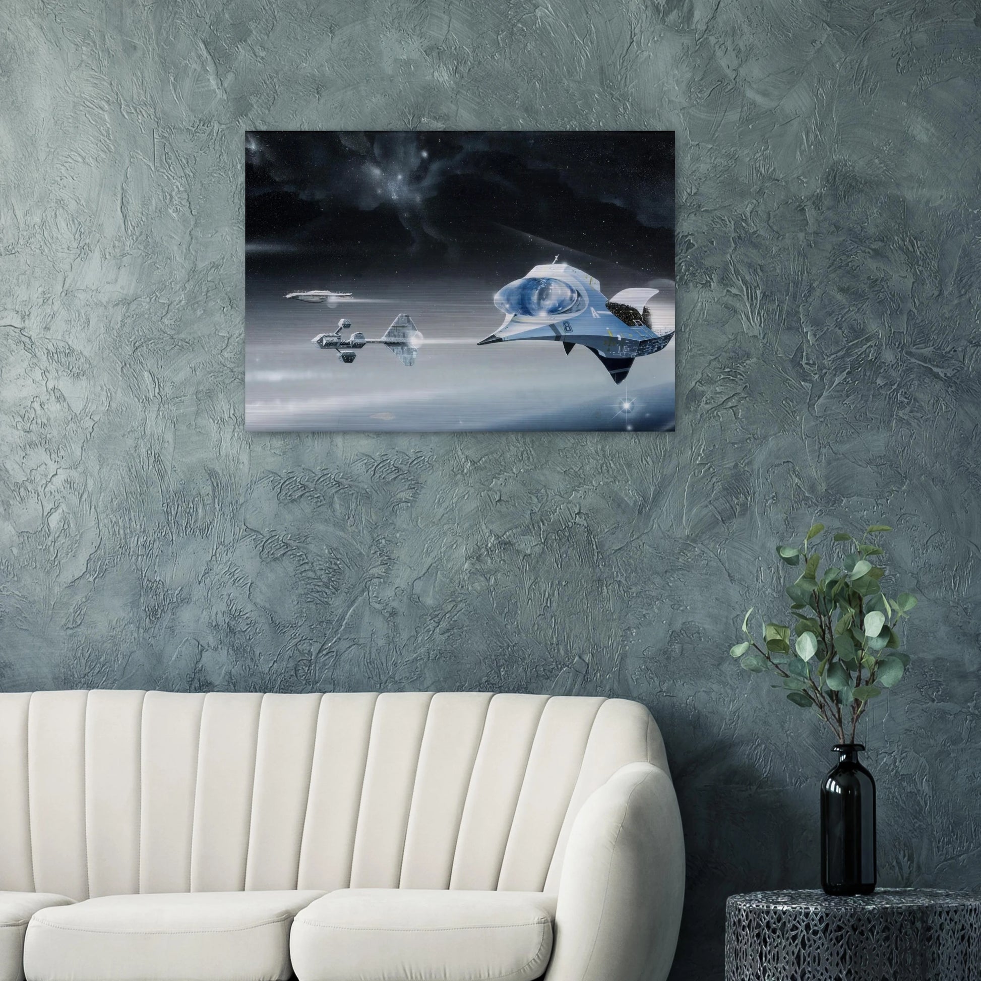 Chris Foss - Chris Foss Brushed Aluminum Print - 70x100 cm / 28x40 inches | Chris Foss Aluminum Print | Chris Foss Prints