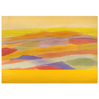 Revelation - 1979 - Ronnie Landfield Brushed Aluminum Print - 70x100 cm / 28x40 inches | Ronnie Landfield Aluminum Print | Ronnie Landfield Prints