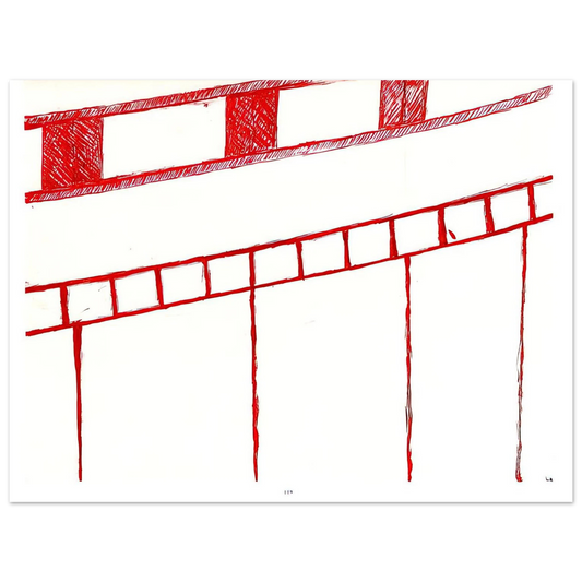 Louise Bourgeois - UNTITLED 1995 0  75x100 cm / 30x40inches Fine Art Poster
