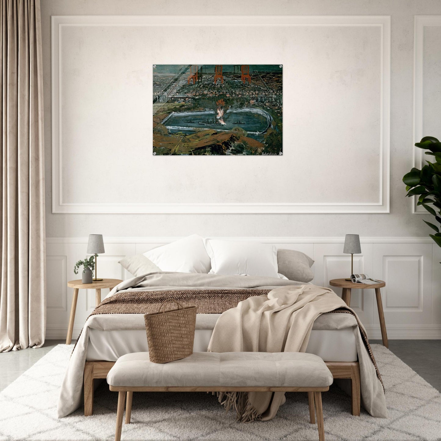 OPERATION SEA LION 1975 - Anselm Kiefer Acrylic Print - 70x100 cm / 28x40″ inches