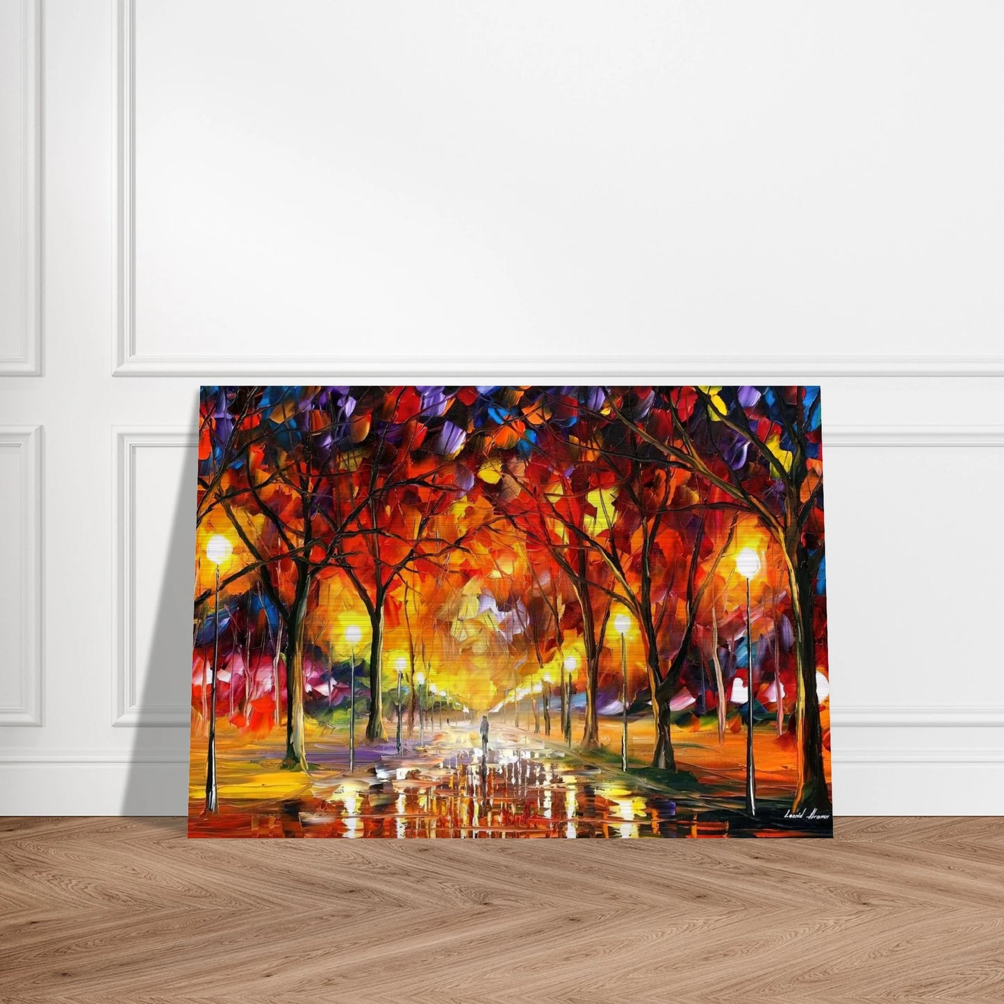 Leonid Afremov - Leonid Afremov Brushed Aluminum Print - 70x100 cm / 28x40 inches | Leonid Afremov Aluminum Print | Leonid Afremov Prints