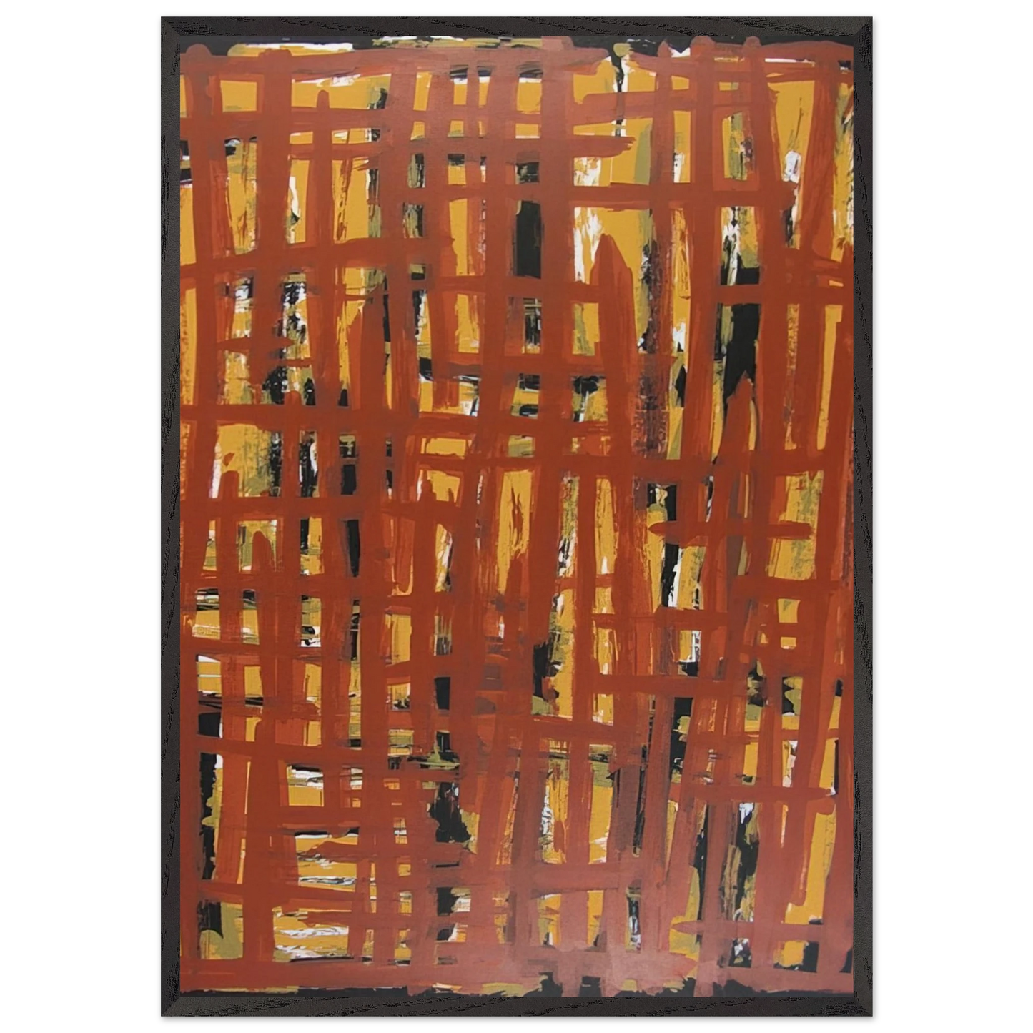 Untitled I - 1997 - Gunther Forg 70x100 cm / 28x40 inches Framed Art Print – Black Wooden Frame