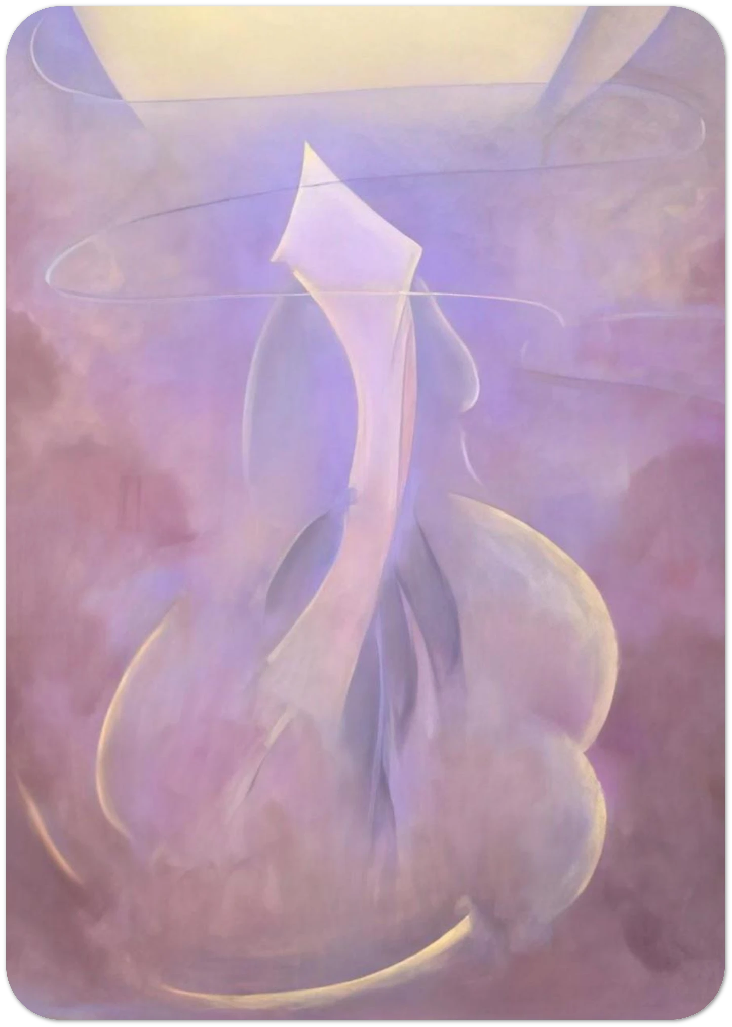 Ascent aka Liberation - 1946 By Agnes Lawrence Pelton Pack of 10 Post Cards | Agnes Lawrence Pelton Post Cards | A6 (10.5 x 14.8 cm) - 4.1 x 5.8 inches