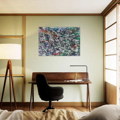 Neigeoliale - Marcel Barbeau Brushed Aluminum Print - 70x100 cm / 28x40 inches | Marcel Barbeau Aluminum Print | Marcel Barbeau Prints
