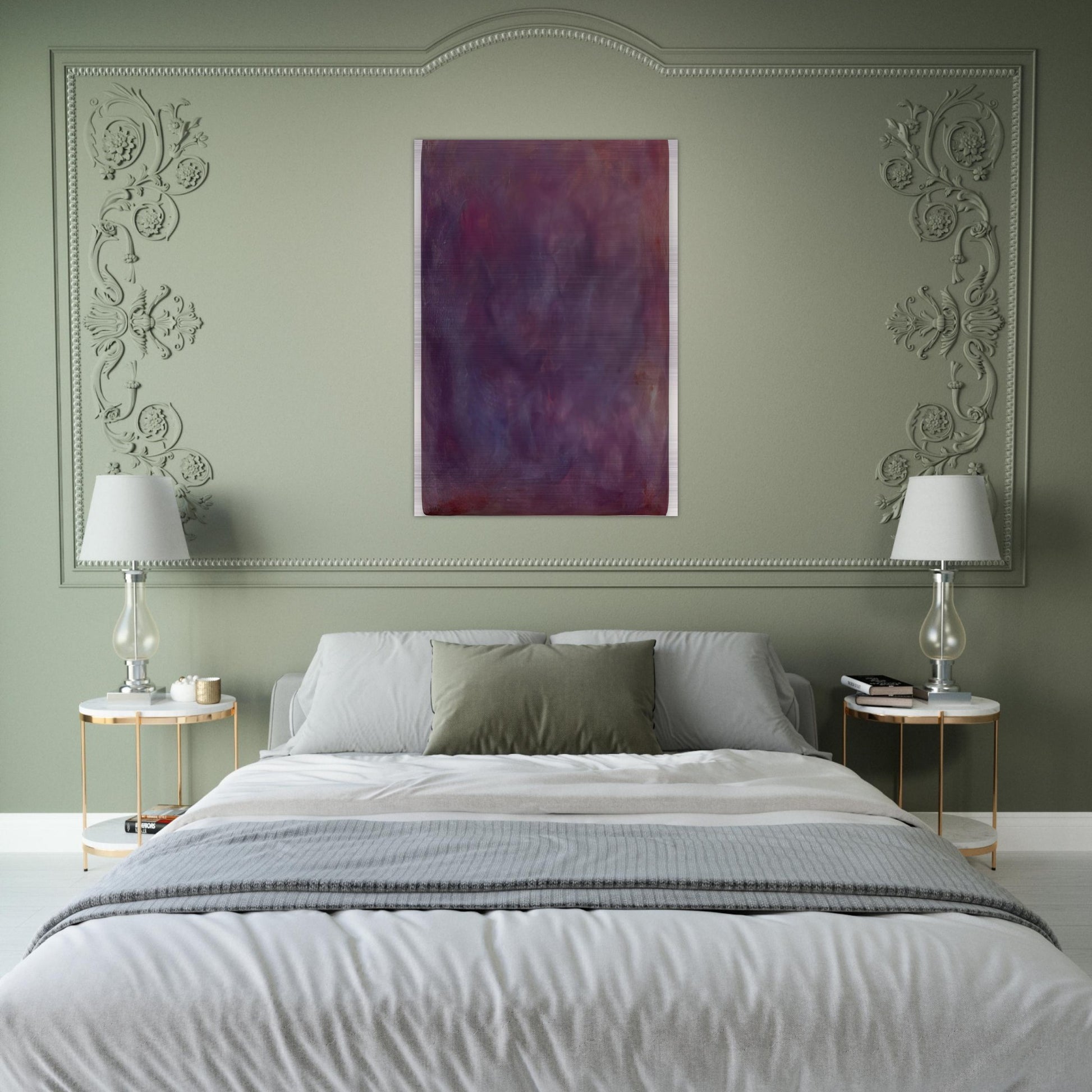 CENTAUREA 1983 - Gotthard Graubner Brushed Aluminum Print - 70x100 cm / 28x40 inches | Gotthard Graubner Aluminum Print | Gotthard Graubner Prints