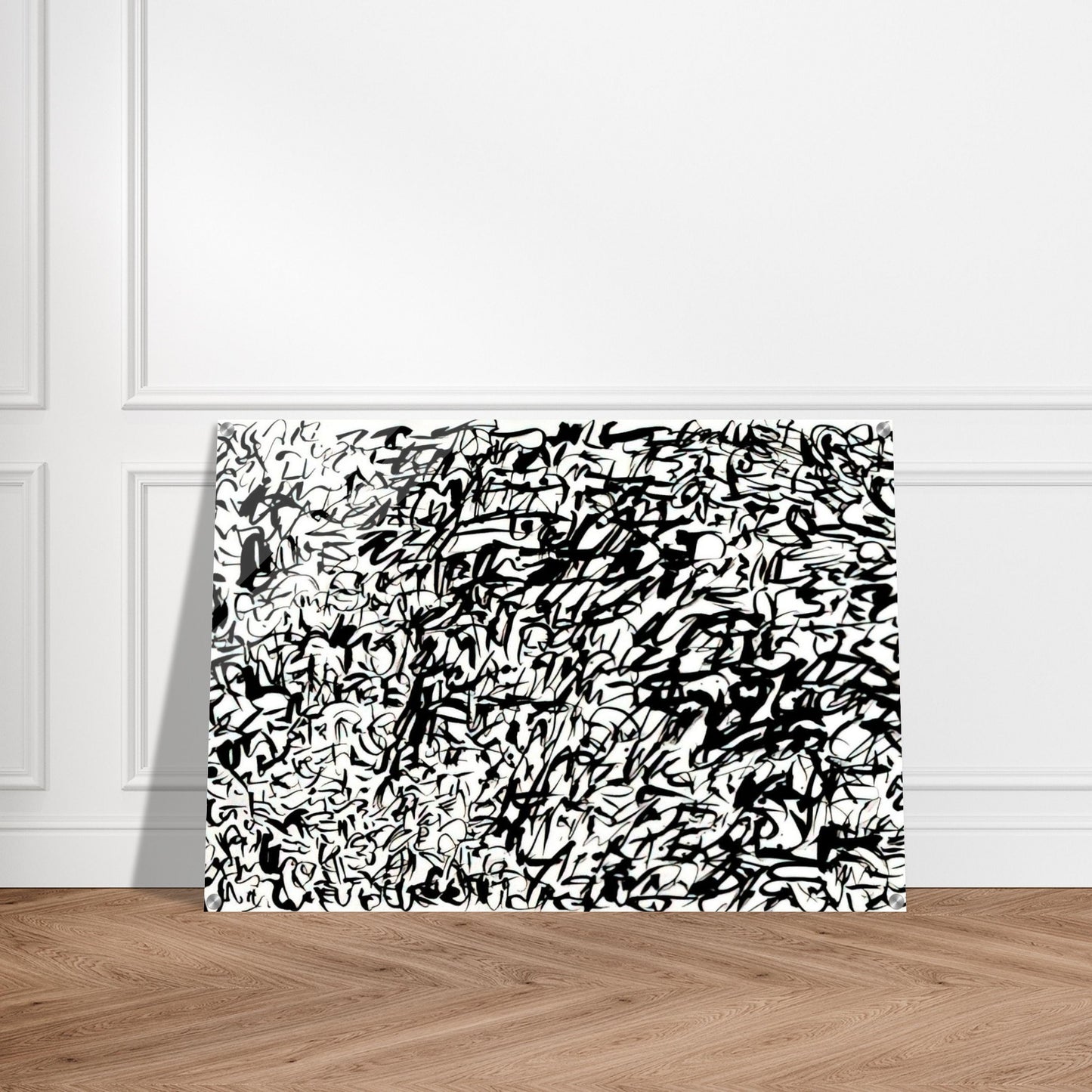 UNTITLED 1978 2 - Keith Haring Acrylic Print - 70x100 cm / 28x40″ inches | Keith Haring Art For Sale