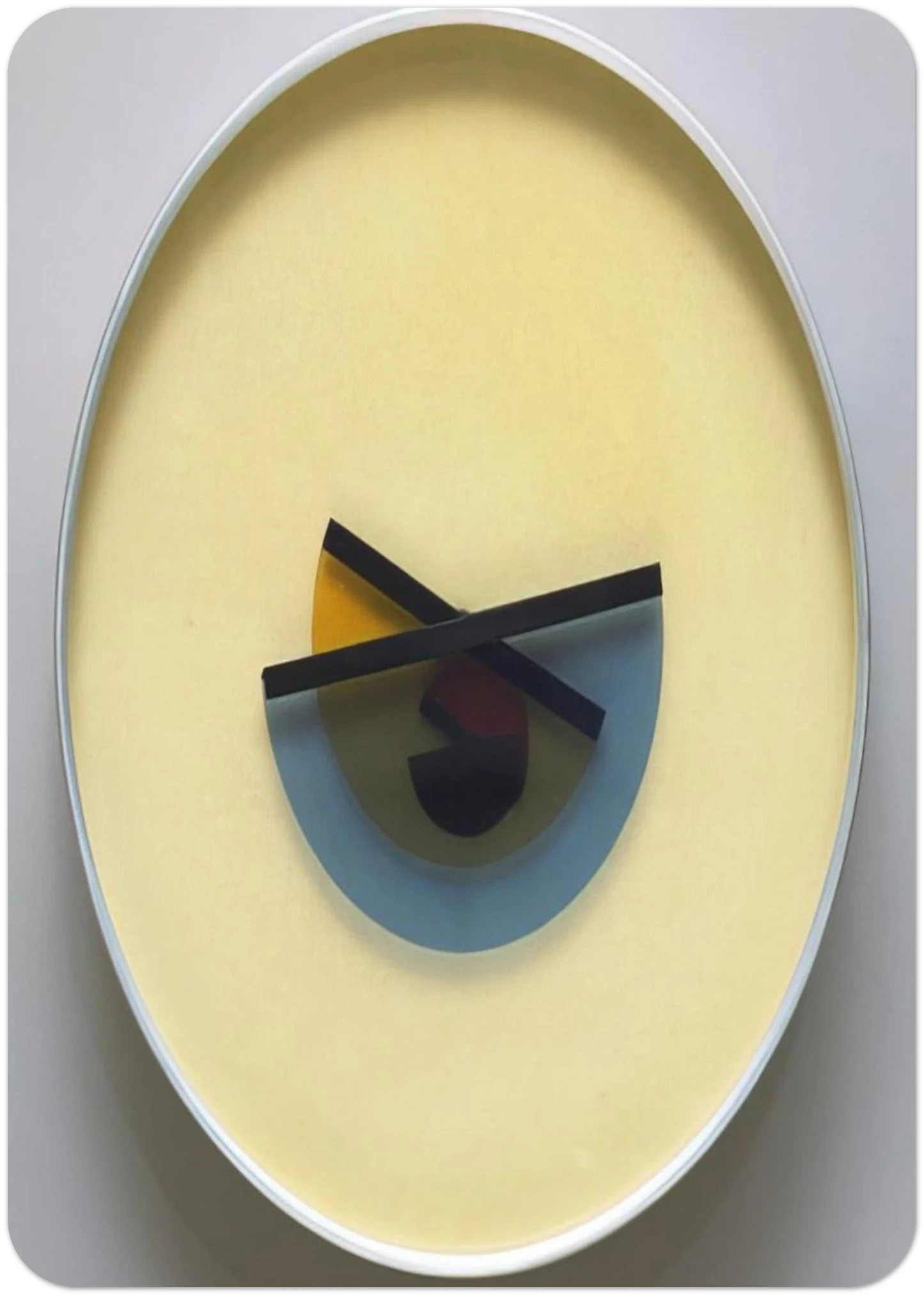 L'Ora X Clock - 1945 By Bruno Munari Pack of 10 Post Cards | Bruno Munari Post Cards | A6 (10.5 x 14.8 cm) - 4.1 x 5.8 inches