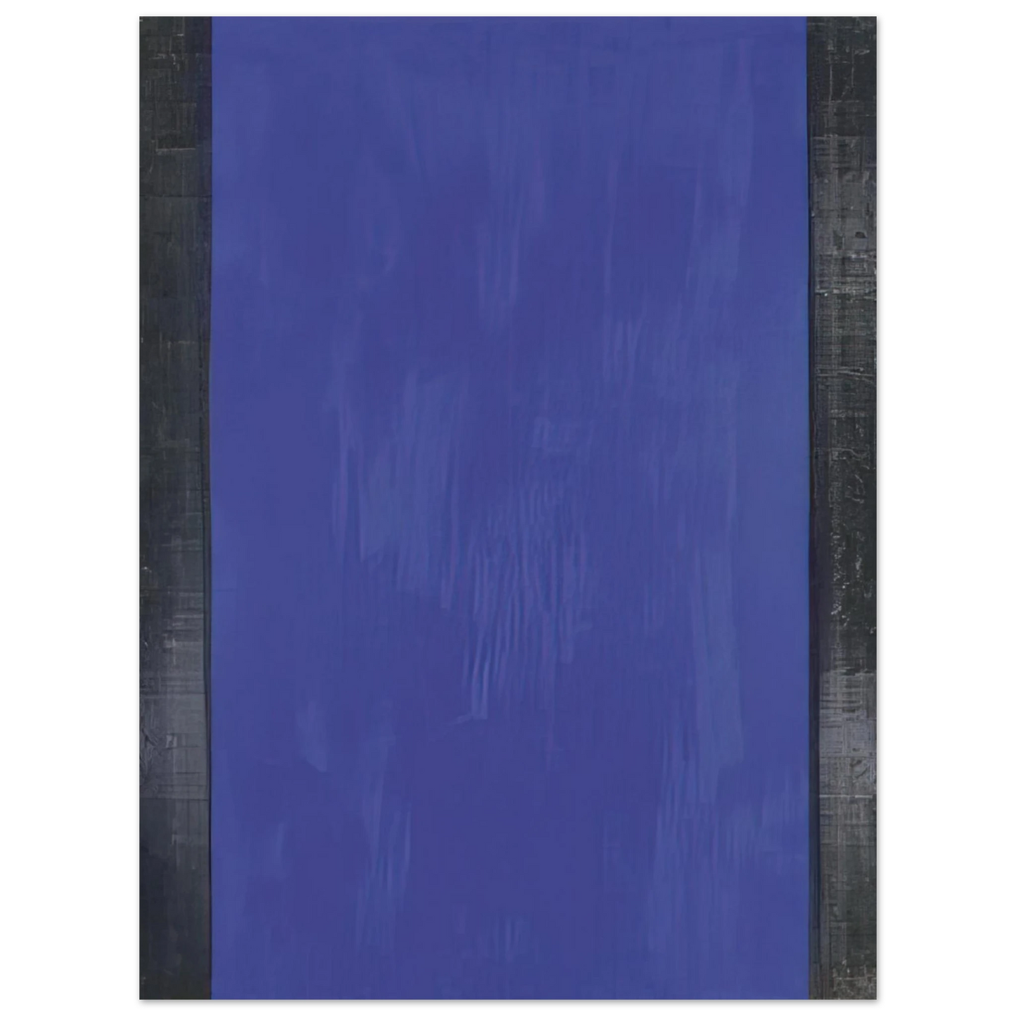 Gunther Forg - Untitled blue - Color Field Painting  75x100 cm / 30x40inches Fine Art Poster