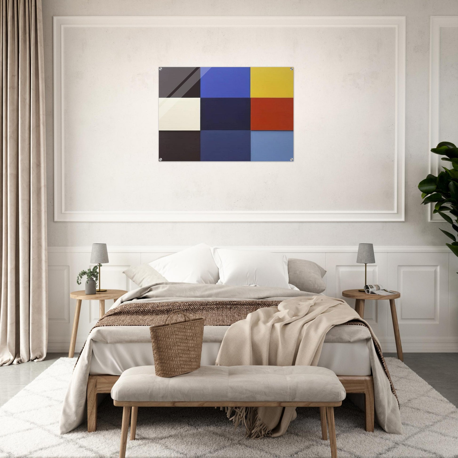 M‚diterann‚e - Ellsworth Kelly Acrylic Print - 70x100 cm / 28x40″ inches