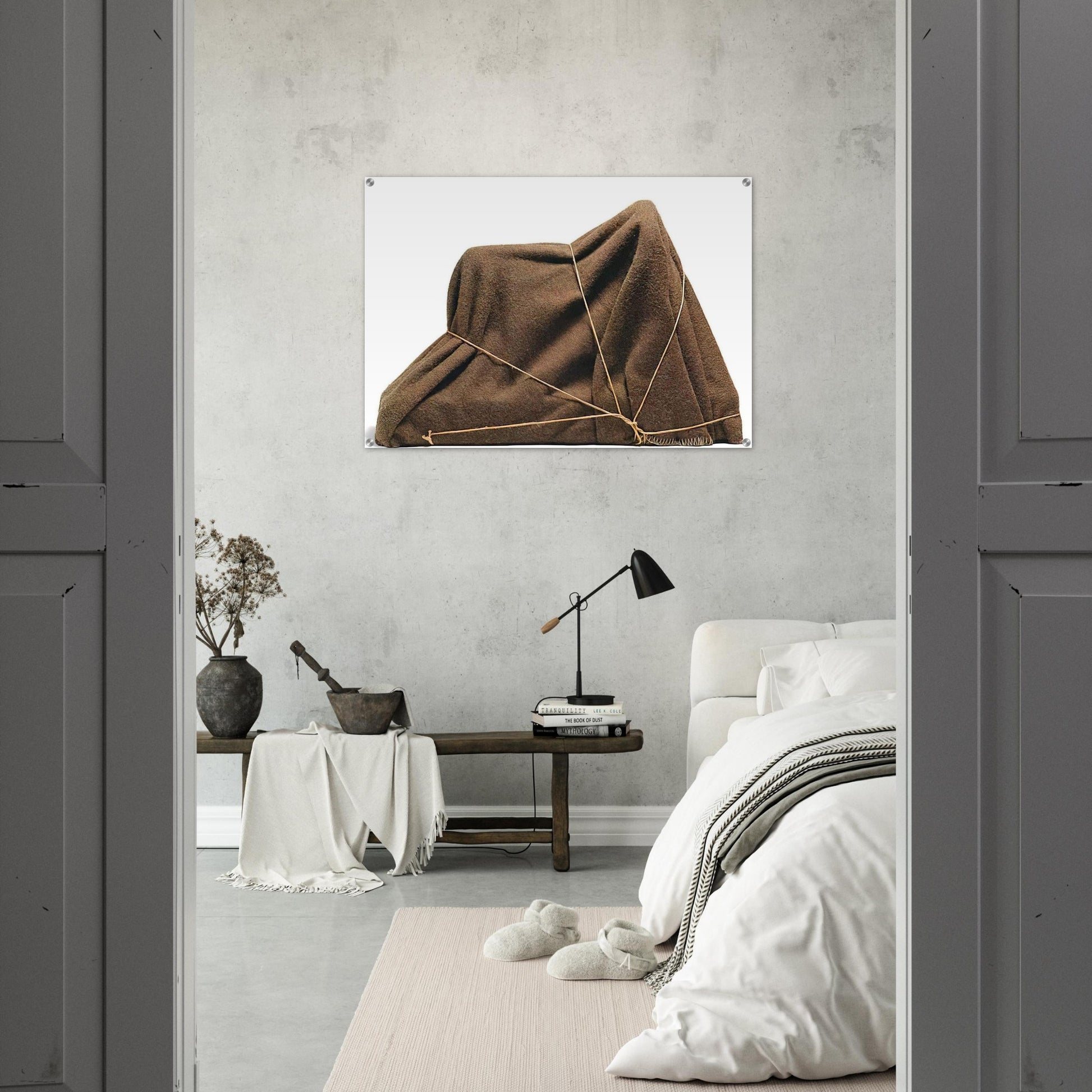 THE ENIGMA OF ISIDORE DUCASSE 1920 - Man Ray Acrylic Print - 70x100 cm / 28x40″ inches