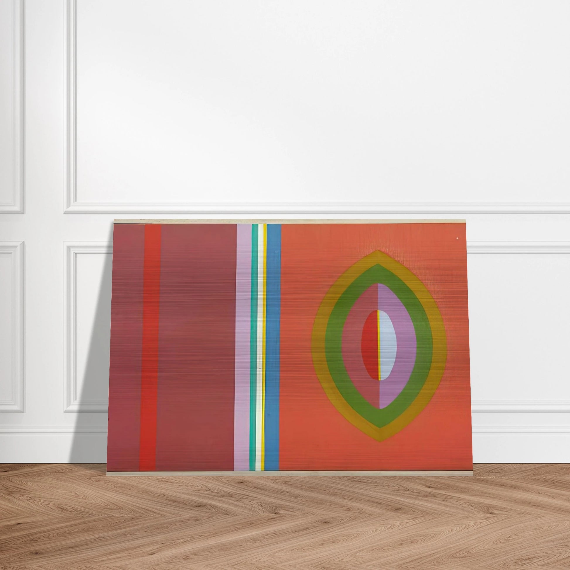 Quiet - 1965 - John Ferren Brushed Aluminum Print - 70x100 cm / 28x40 inches | John Ferren Aluminum Print | John Ferren Prints