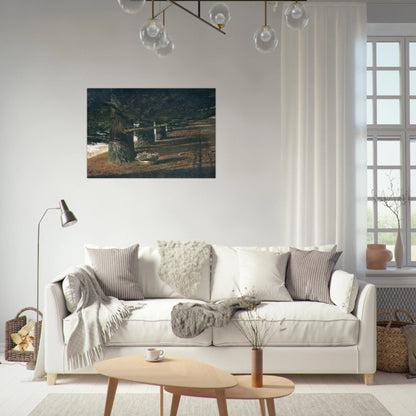 PINE BARON - Andrew Wyeth Brushed Aluminum Print - 70x100 cm / 28x40 inches | Andrew Wyeth Aluminum Print | Andrew Wyeth Prints