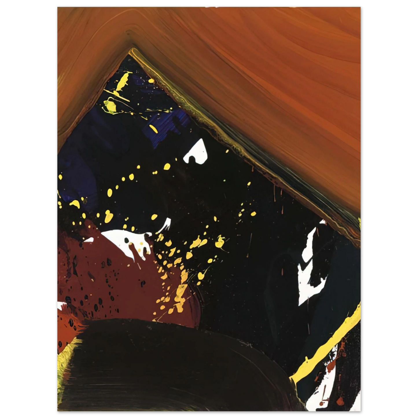 Sam Francis - SFP83-52  75x100 cm / 30x40inches Fine Art Poster