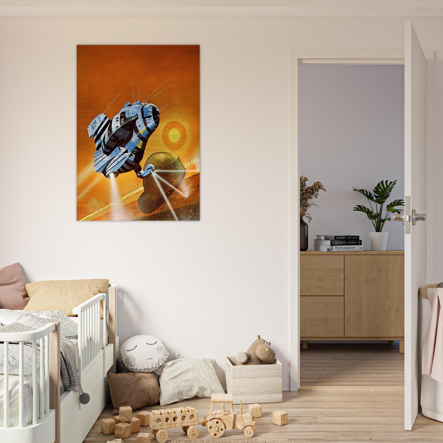 Chris Foss - Chris Foss Brushed Aluminum Print - 70x100 cm / 28x40 inches | Chris Foss Aluminum Print | Chris Foss Prints