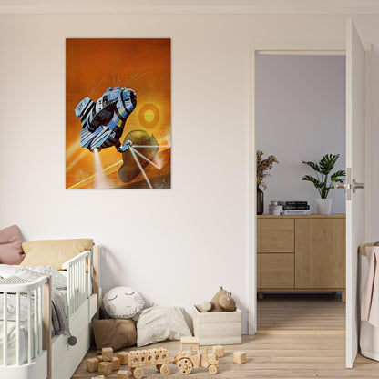 Chris Foss - Chris Foss Brushed Aluminum Print - 70x100 cm / 28x40 inches | Chris Foss Aluminum Print | Chris Foss Prints