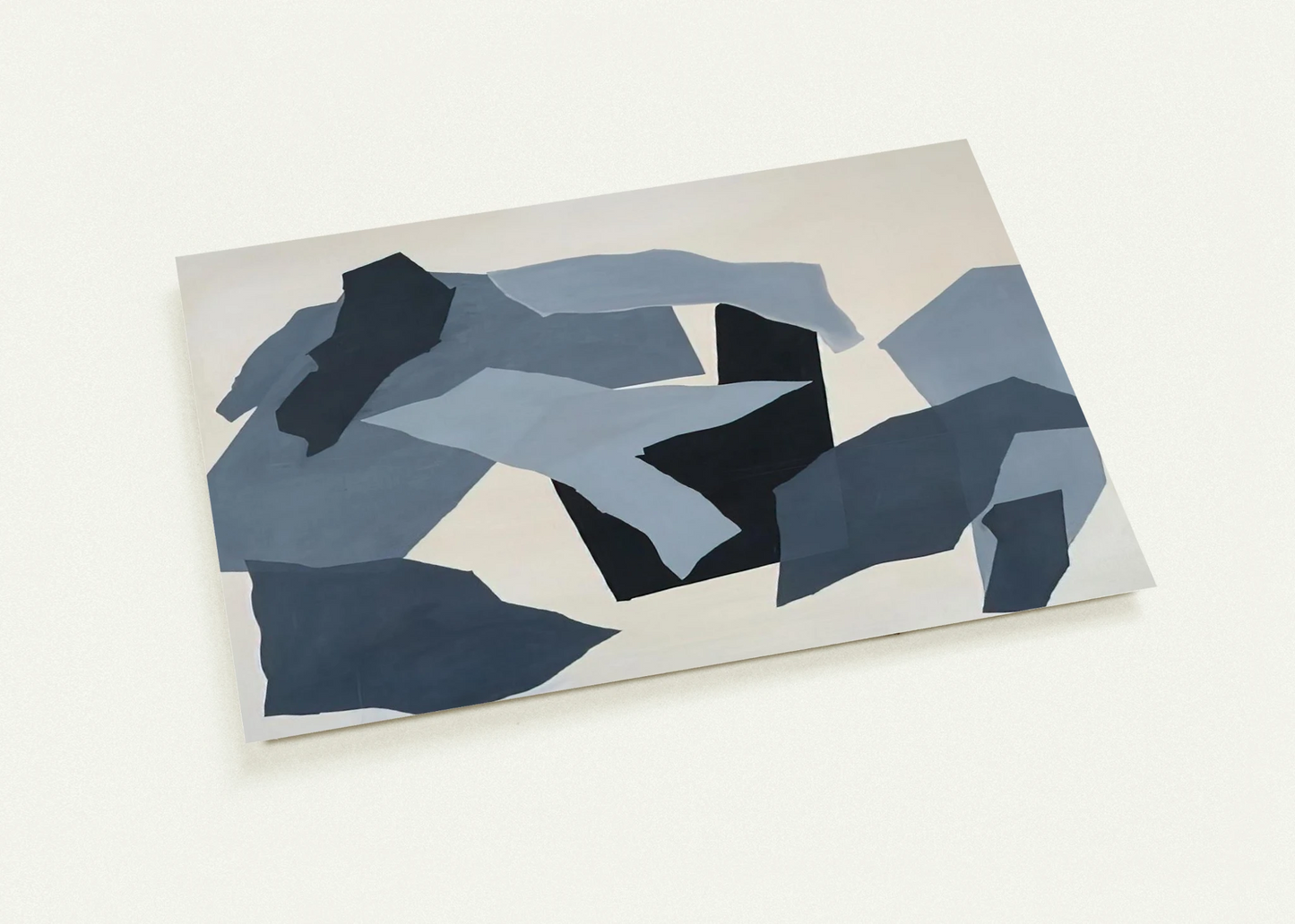 Grey Forms - 1965 By Robert Goodnough Pack of 10 Post Cards | Robert Goodnough Post Cards | A6 (10.5 x 14.8 cm) - 4.1 x 5.8 inches