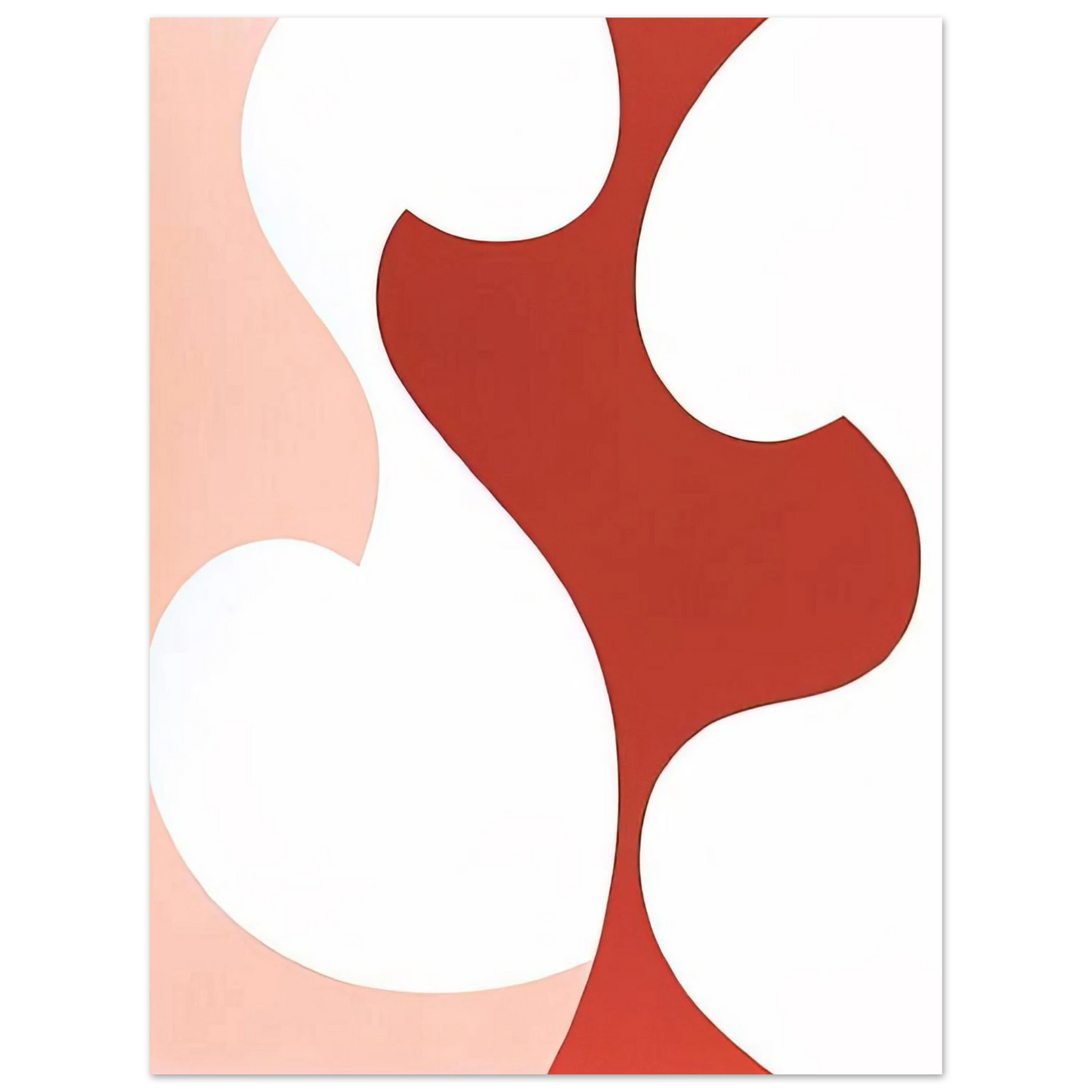 Karl Benjamin - #9 - 1963  75x100 cm / 30x40inches Fine Art Poster