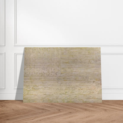 WHITE FLAG - Jasper Johns Brushed Aluminum Print - 70x100 cm / 28x40 inches | Jasper Johns Aluminum Print | Jasper Johns Prints
