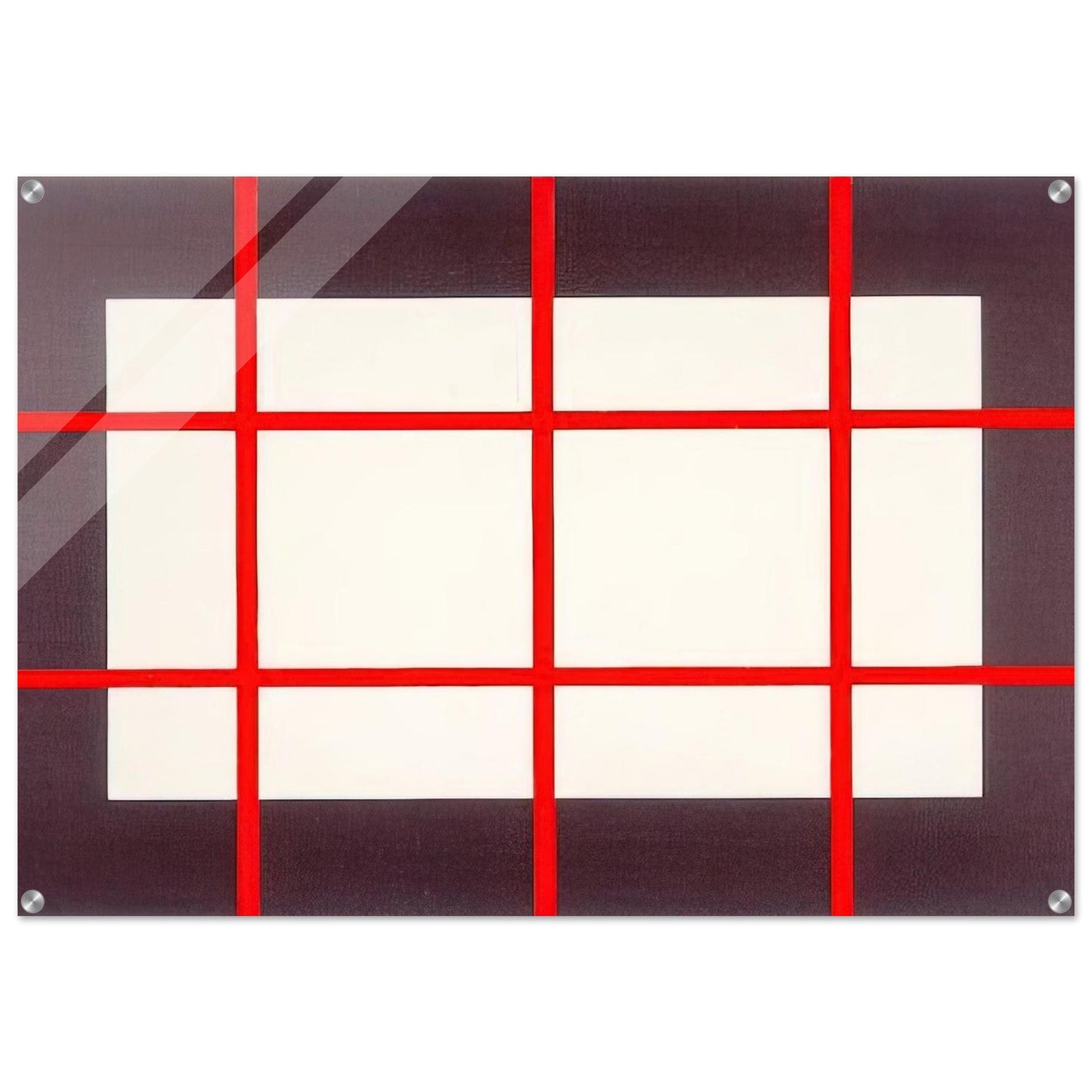 Untitled from Artists Against Torture Portfolio - 1993 - Donald Judd Acrylic Print - 70x100 cm / 28x40″ inches