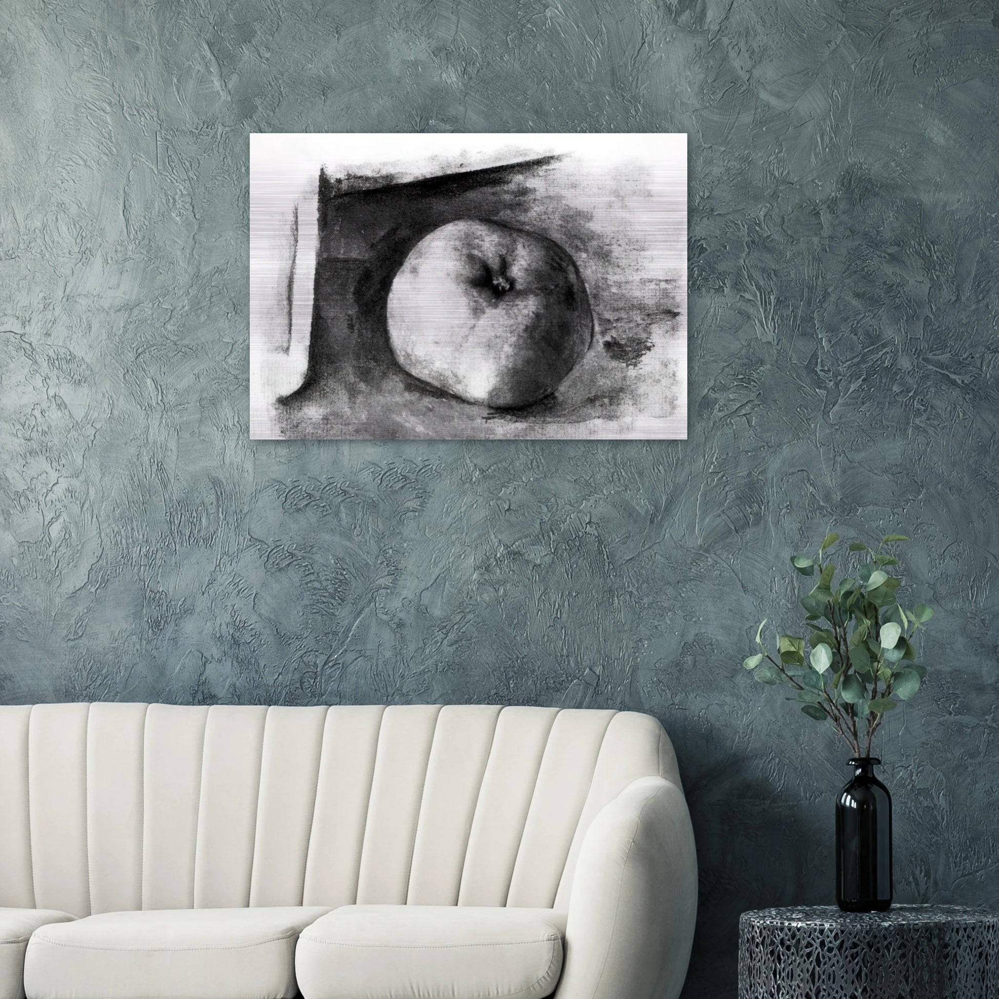 Apple - 1914 - Pablo Picasso Brushed Aluminum Print - 70x100 cm / 28x40 inches | Pablo Picasso Aluminum Print | Pablo Picasso Prints