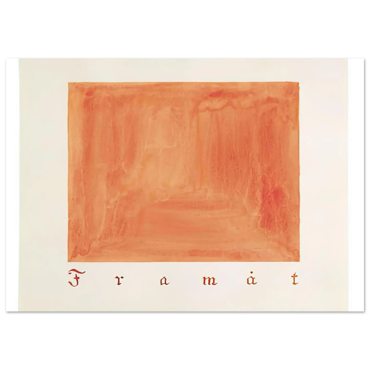 Hilma af Klint - FORWARDS PARCIFAL SERIES GROUP 2 SECTION 4 THE CONVOLUTE OF THE PHYSICAL PLANE 1916 Wall art - 30x45 cm / 12x18 Inches - Premium Wooden Framed Poster With Fine Art Paper - White frame