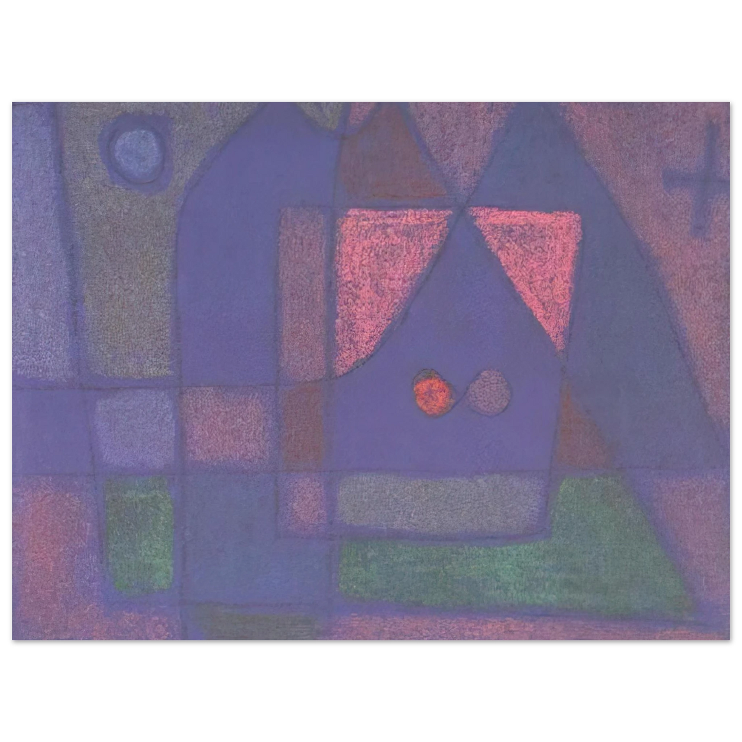 Paul Klee - SMALL ROOM IN VENICE  75x100 cm / 30x40inches Fine Art Poster