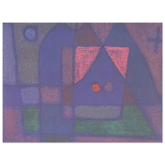 Paul Klee - SMALL ROOM IN VENICE  75x100 cm / 30x40inches Fine Art Poster