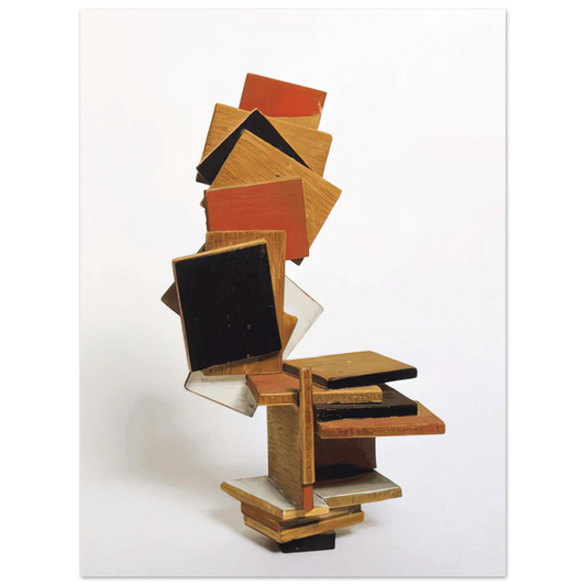 Esteban Vicente - DIVERTIMENTO 1995  75x100 cm / 30x40inches Fine Art Poster