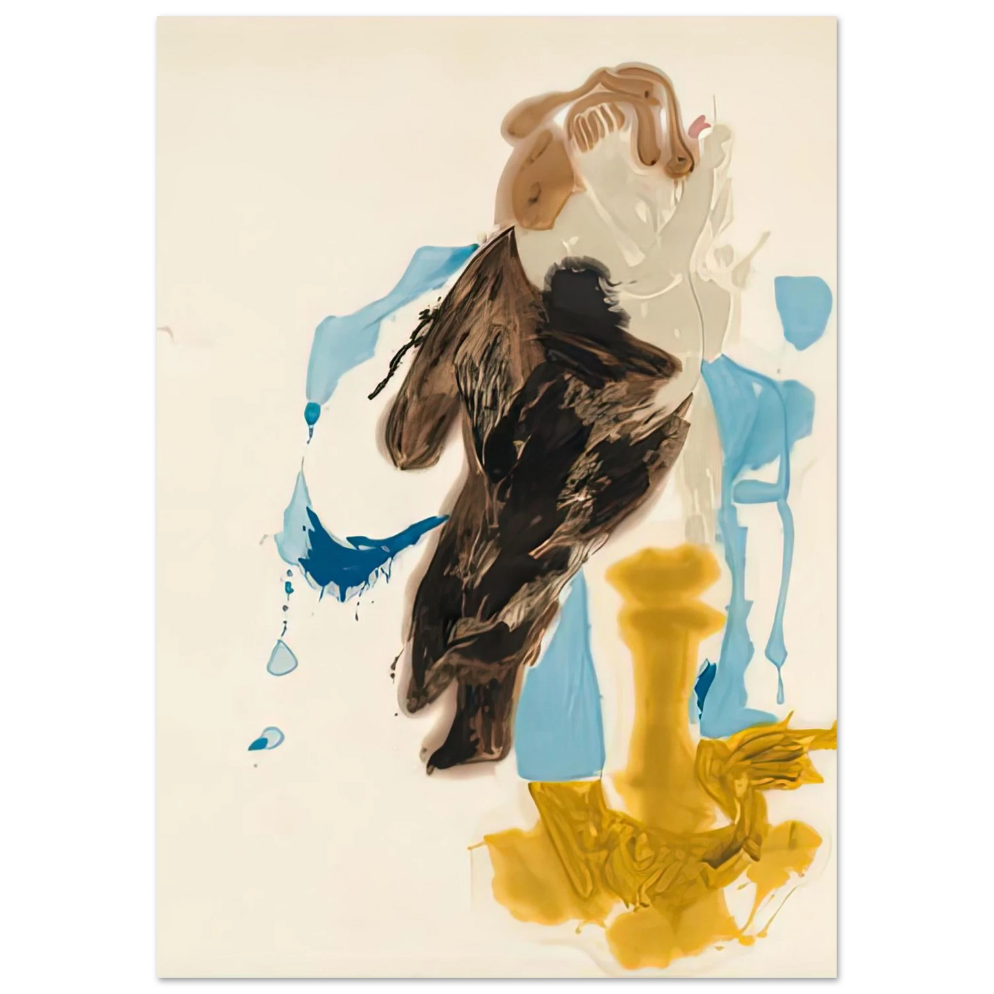 Helen Frankenthaler - After Rubens, 1961- Wall Art - 28x40 inches / 70x70 cm - Canvas (Imperial)-canvas - -