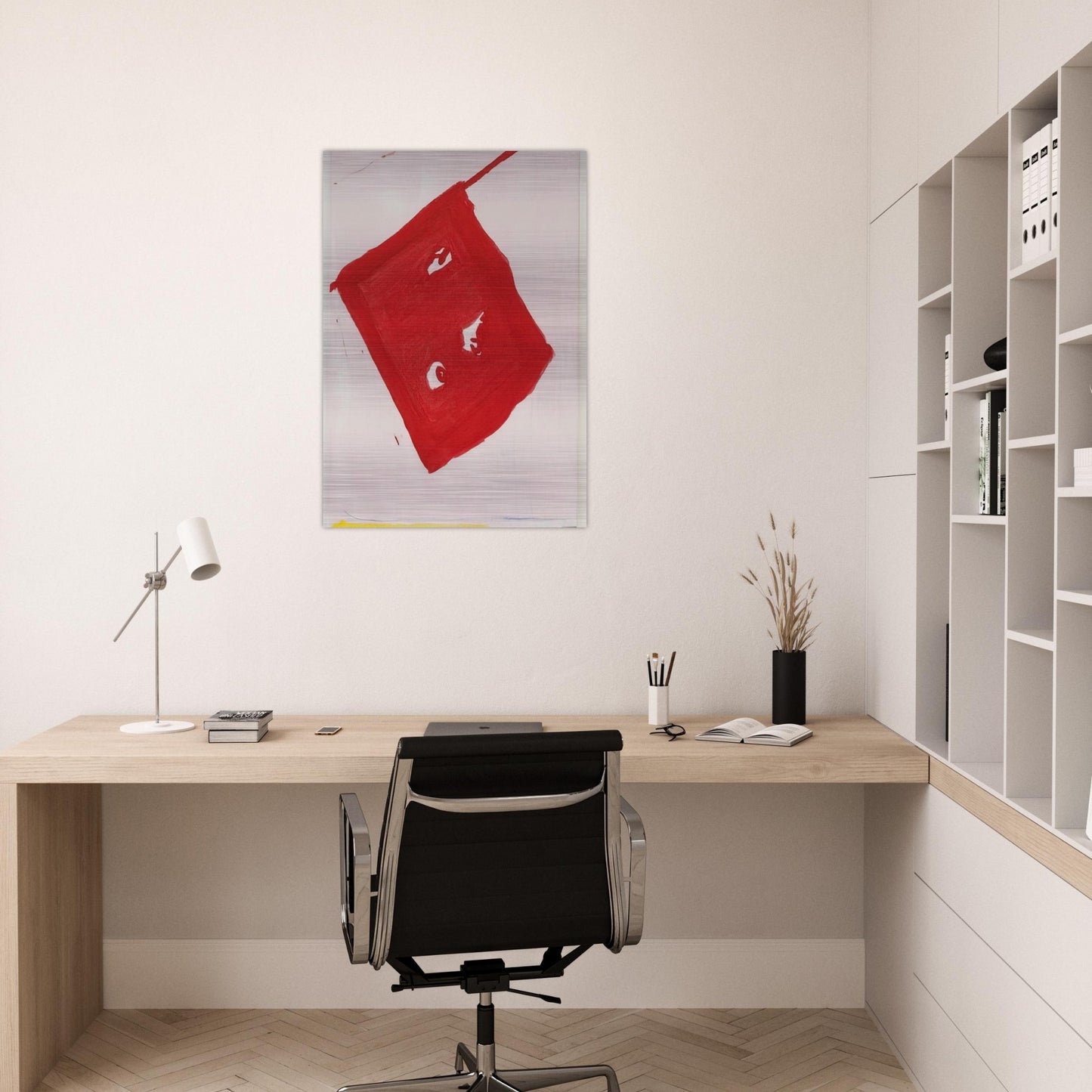 Turkish 1 May - 2009 - Raoul De Keyser Brushed Aluminum Print - 70x100 cm / 28x40 inches | Raoul De Keyser Aluminum Print | Raoul De Keyser Prints