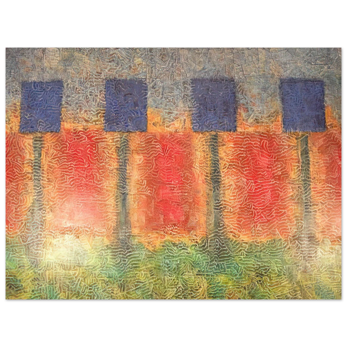 Jimmy Ernst - Dusklight - 1980  75x100 cm / 30x40inches Fine Art Poster
