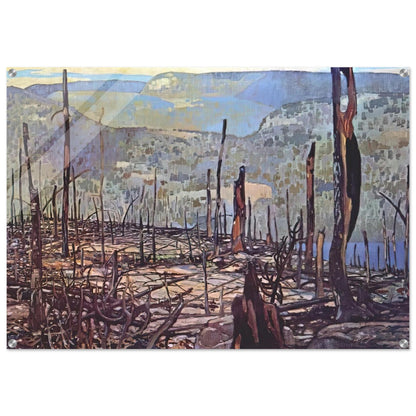 Fire Swept Algoma - 1920 - Frank Johnston Acrylic Print - 70x100 cm / 28x40″ inches