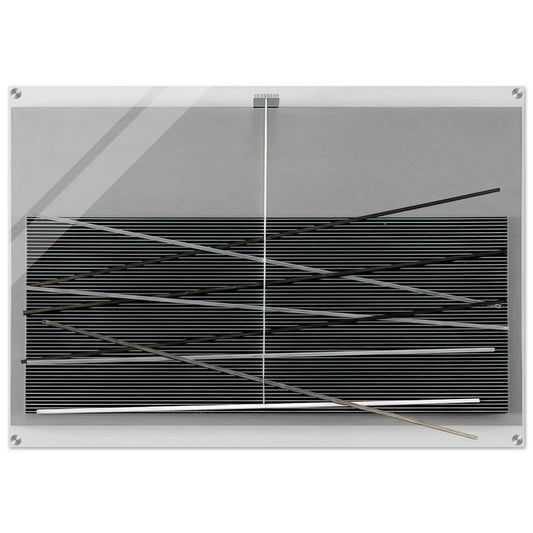 VIBRATIONS M TALLIQUES 1969 - Jesus Rafael Soto Acrylic Print - 70x100 cm / 28x40″ inches