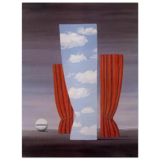 Rene Magritte - GIOCONDA 1964  75x100 cm / 30x40inches Fine Art Poster