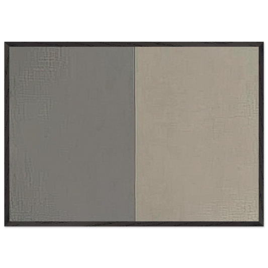 Au Centre - 1969 - Brice Marden 70x100 cm / 28x40 inches Framed Art Print – Black Wooden Frame
