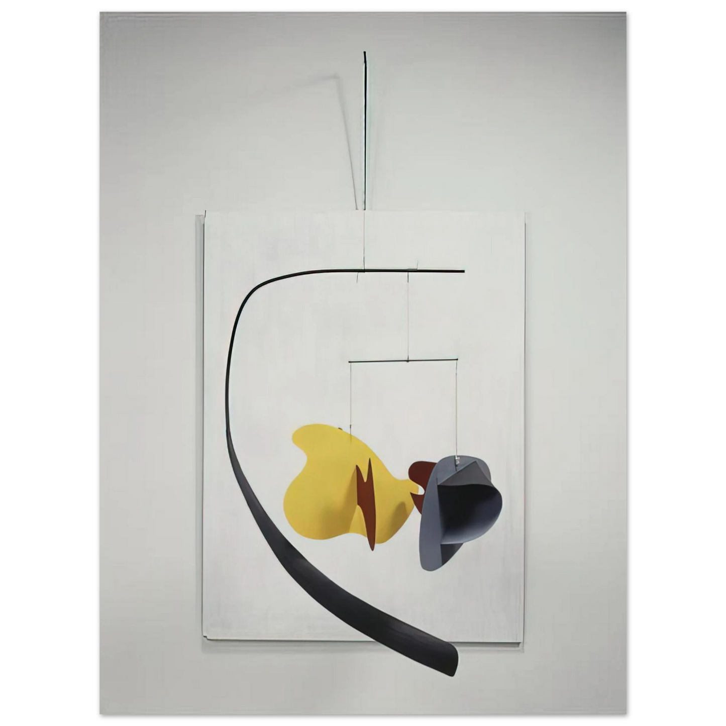 Alexander Calder - WHITE PANEL 1936 Fine Art Poster