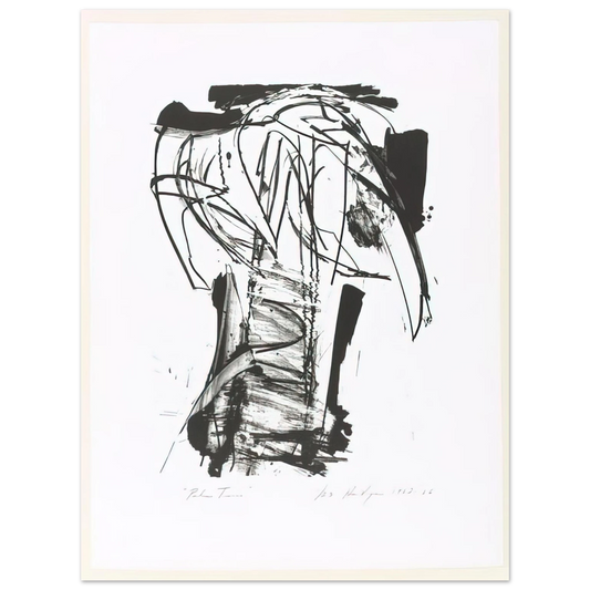 Grace Hartigan - Palm Trees, from the Series The Archaics  75x100 cm / 30x40inches Fine Art Poster
