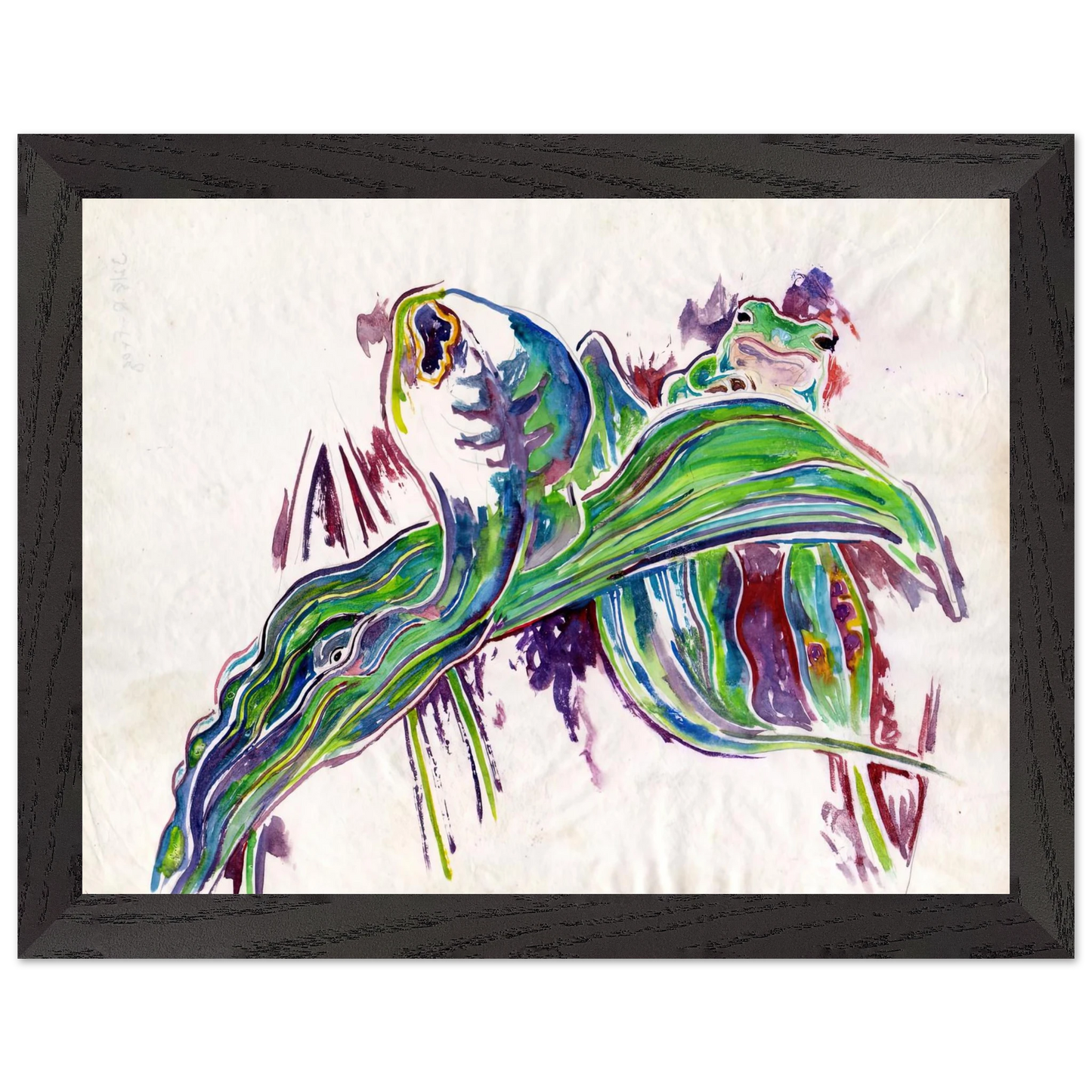 Walter Inglis Anderson - Walter Anderson Wall art - 50x70 cm / 20x28 inches - Premium Wooden Framed Poster With Fine Art Paper-canvas - Wood frame