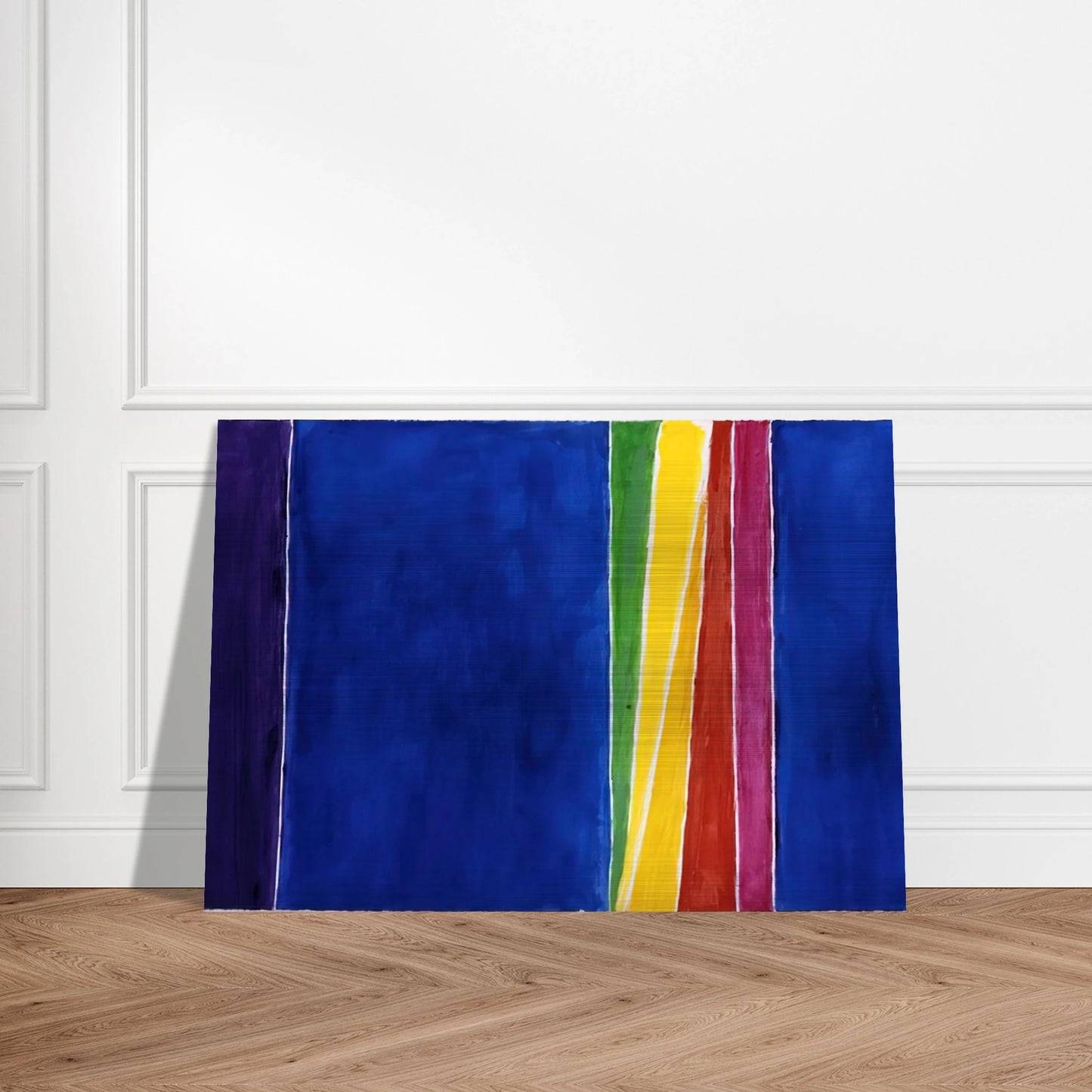 ATMOSPHERIC EFFECTS II 1972 - Alma Woodsey Thomas Brushed Aluminum Print - 70x100 cm / 28x40 inches | Alma Woodsey Thomas Aluminum Print | Alma Woodsey Thomas Prints