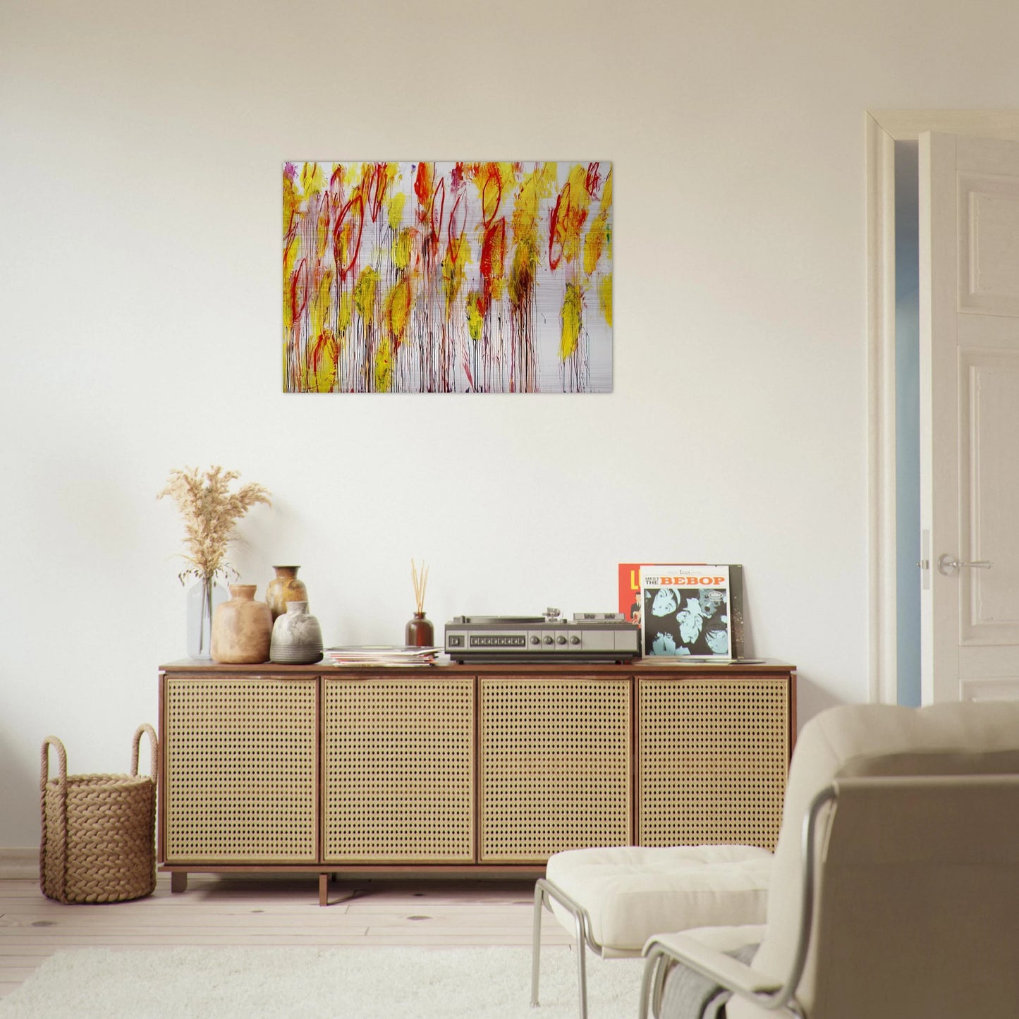 Lepanto, Part I - Cy Twombly Brushed Aluminum Print - 70x100 cm / 28x40 inches | Cy Twombly Aluminum Print | Cy Twombly Prints