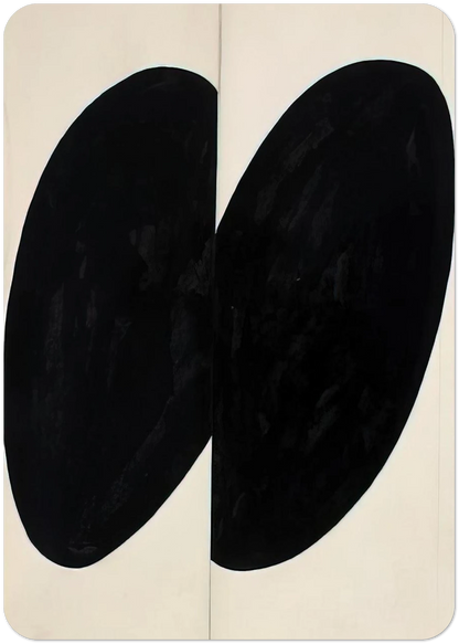 Black Forms By Ellsworth Kelly Pack of 10 Post Cards | Ellsworth Kelly Post Cards | A6 (10.5 x 14.8 cm) - 4.1 x 5.8 inches